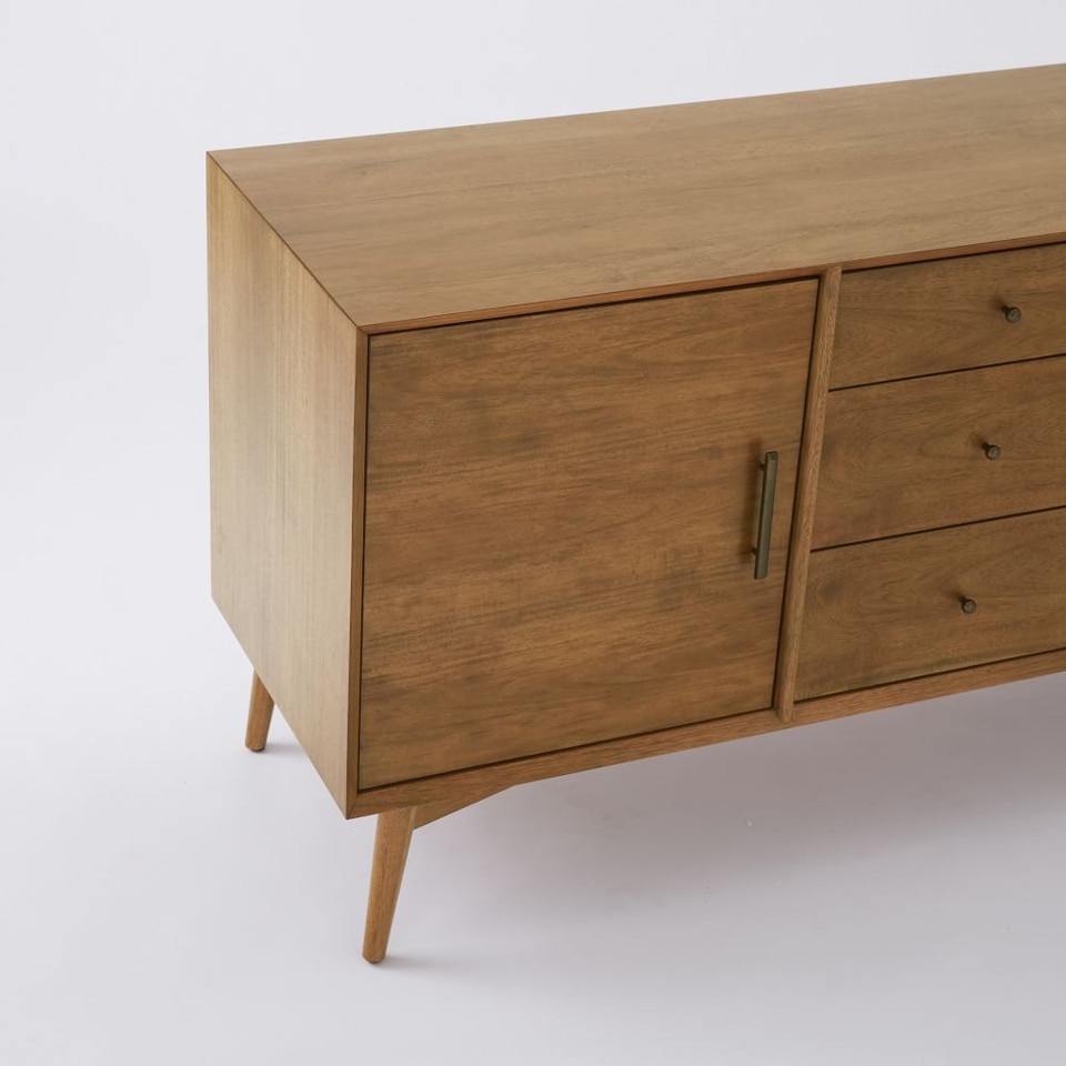 Mid-Century Modern Media Console (147 cm)