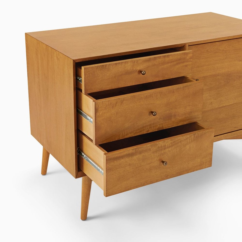 Mid-Century Modern Media Console (102 cm)