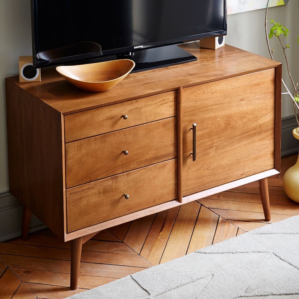 Mid-Century Modern Media Console (102 cm)