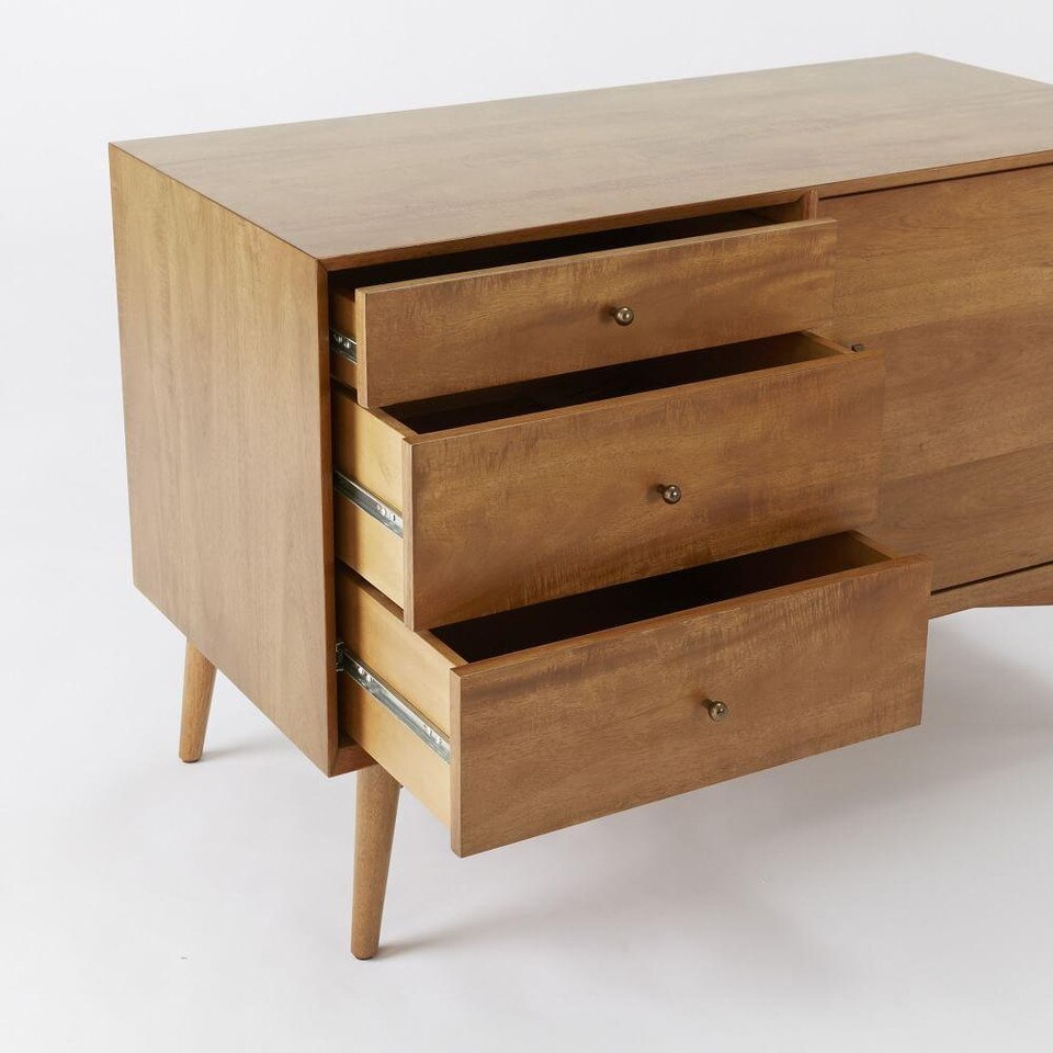 Mid-Century Media Tower (102 cm) - Acorn