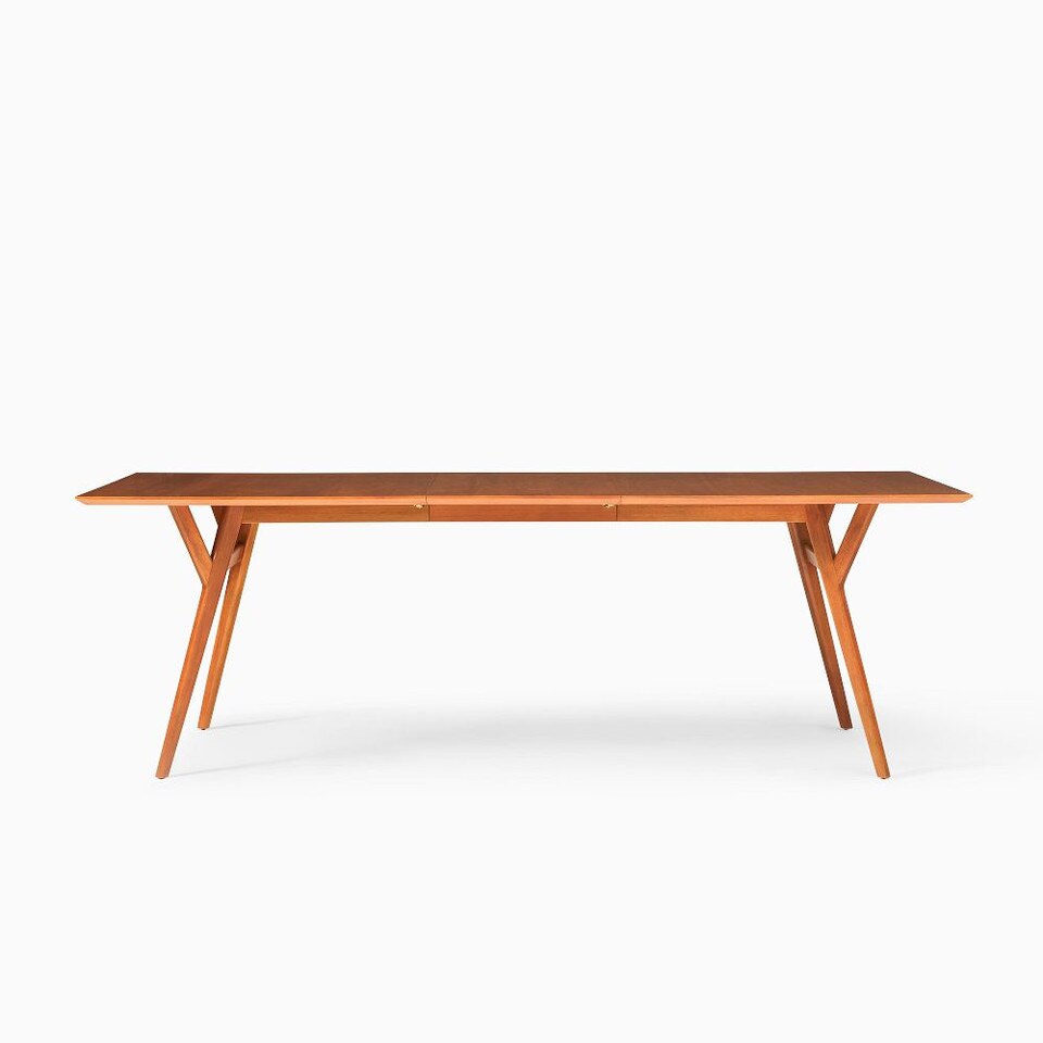 Mid-Century Expandable Dining Table (99 cm − 234 cm)