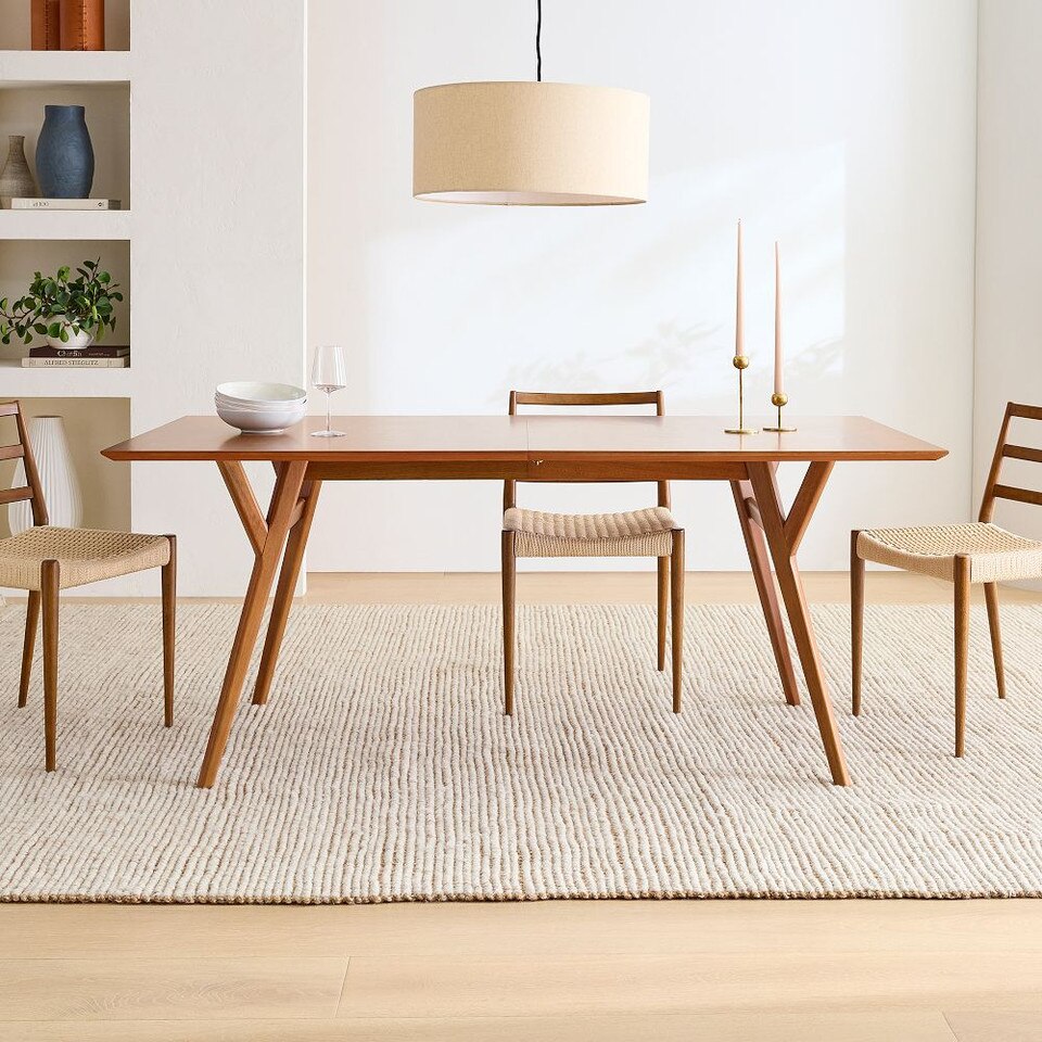Mid-Century Expandable Dining Table (99 cm − 234 cm)
