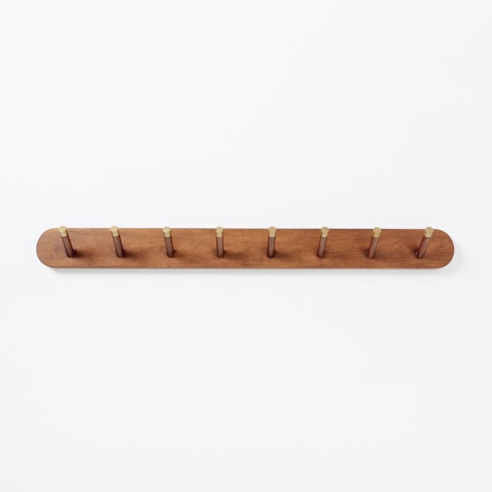 Mid-Century Modern Wall Rack - Acorn