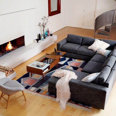 Mid Century Pop Up Storage Coffee Table West Elm United Kingdom