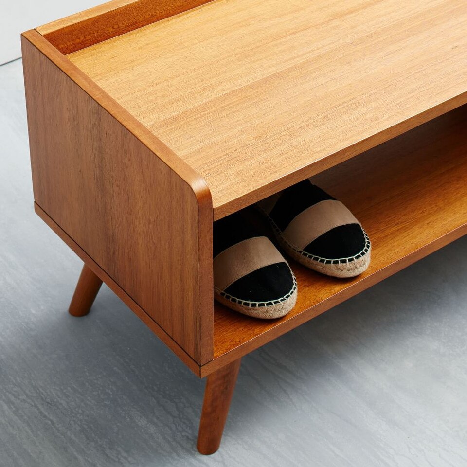 Mid-Century Modern Shoe Rack