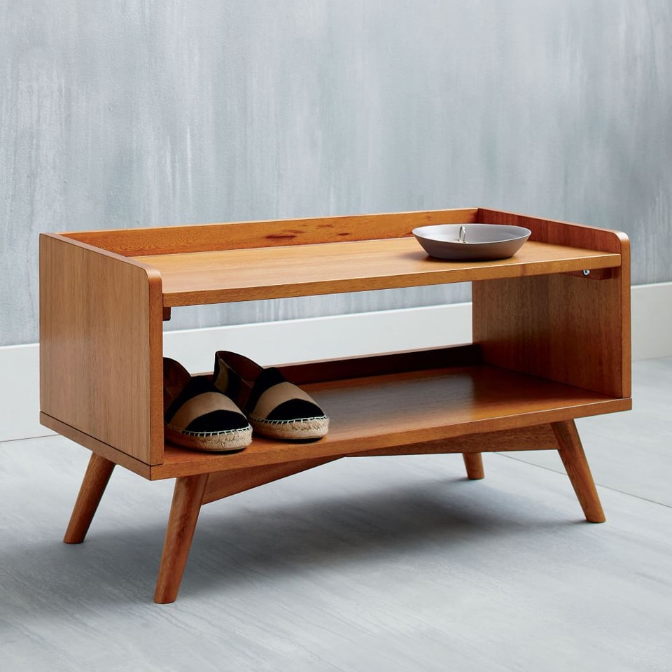 Mid-Century Modern Shoe Rack