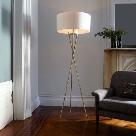Mid Century Tripod Floor Lamp West Elm United Kingdom Mid Century Tripod Floor Lamp West, Tripod Floor Lamp Ideas