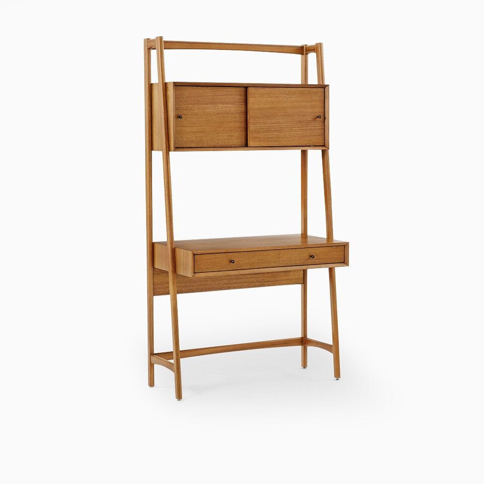 Mid-Century Modern Wall Desk (97 cm)
