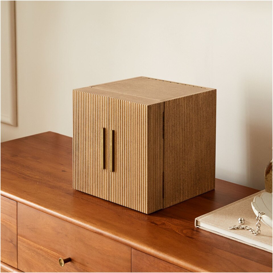Modern Fluted Jewellery Boxes