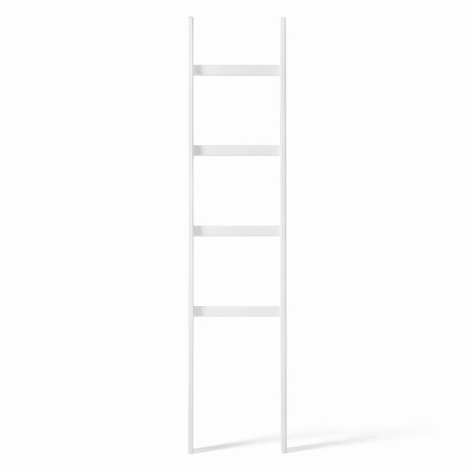 Modern Leaning Narrow Towel Ladder