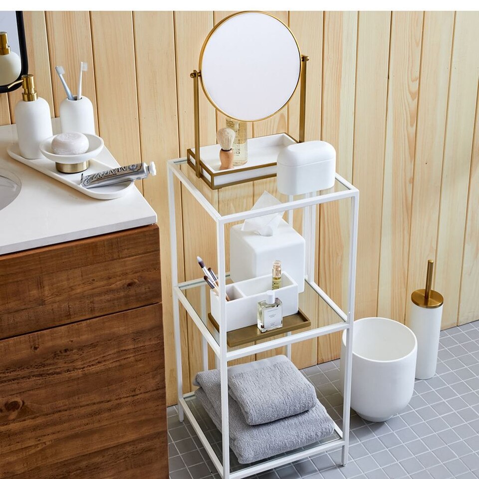 Modern Resin Stone Bath Accessories