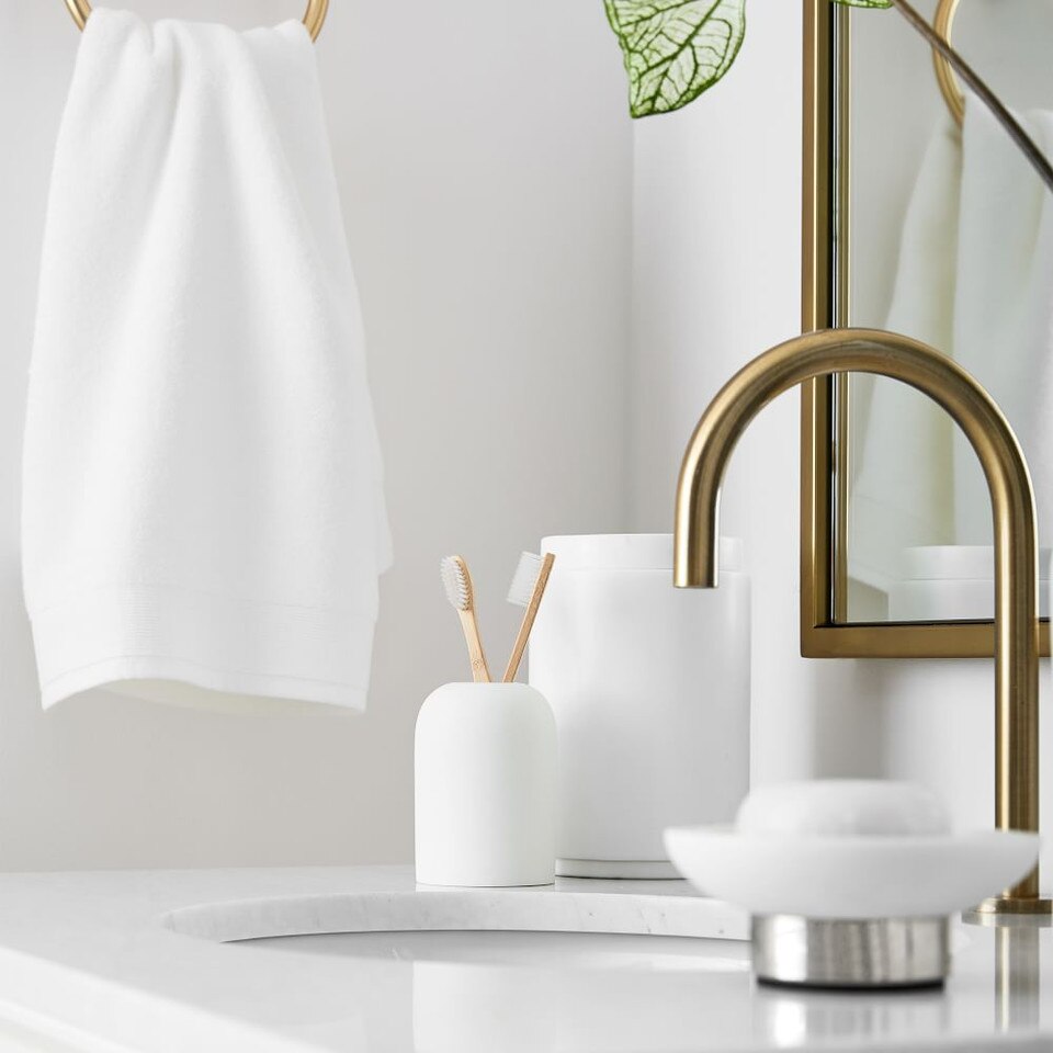 Modern Resin Stone Bath Accessories