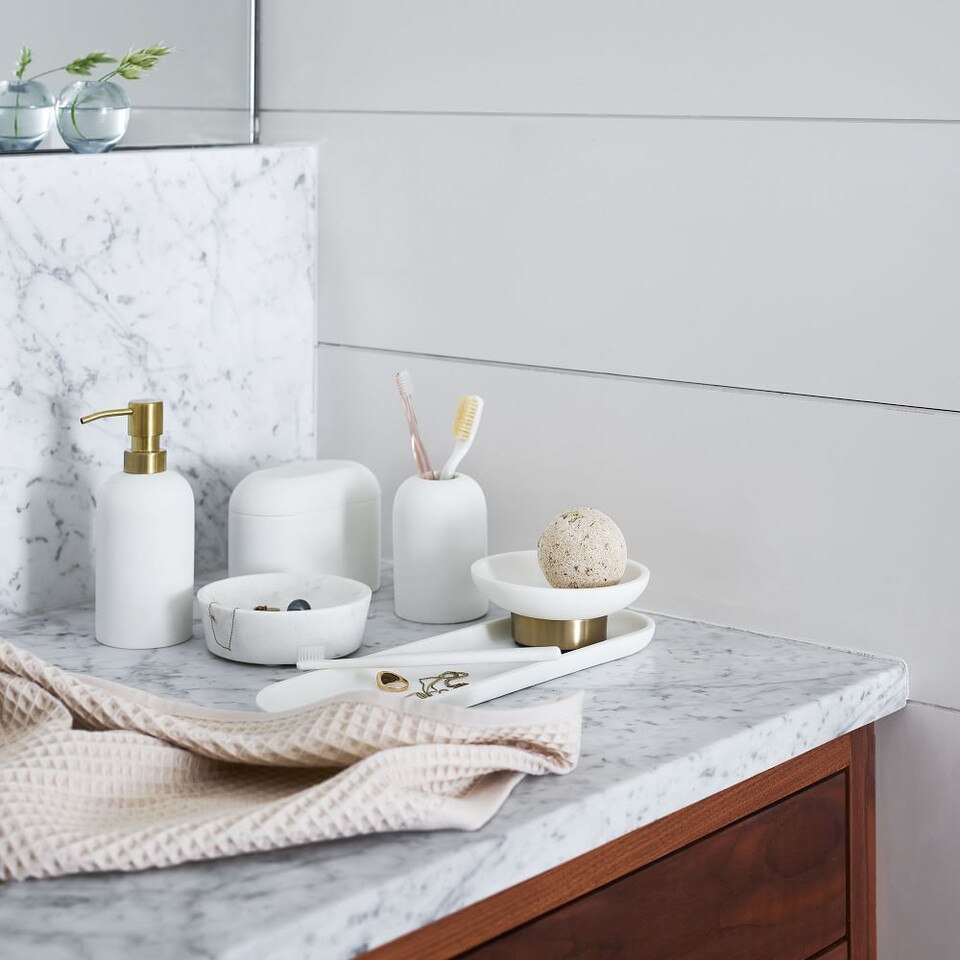 Modern Resin Stone Bath Accessories