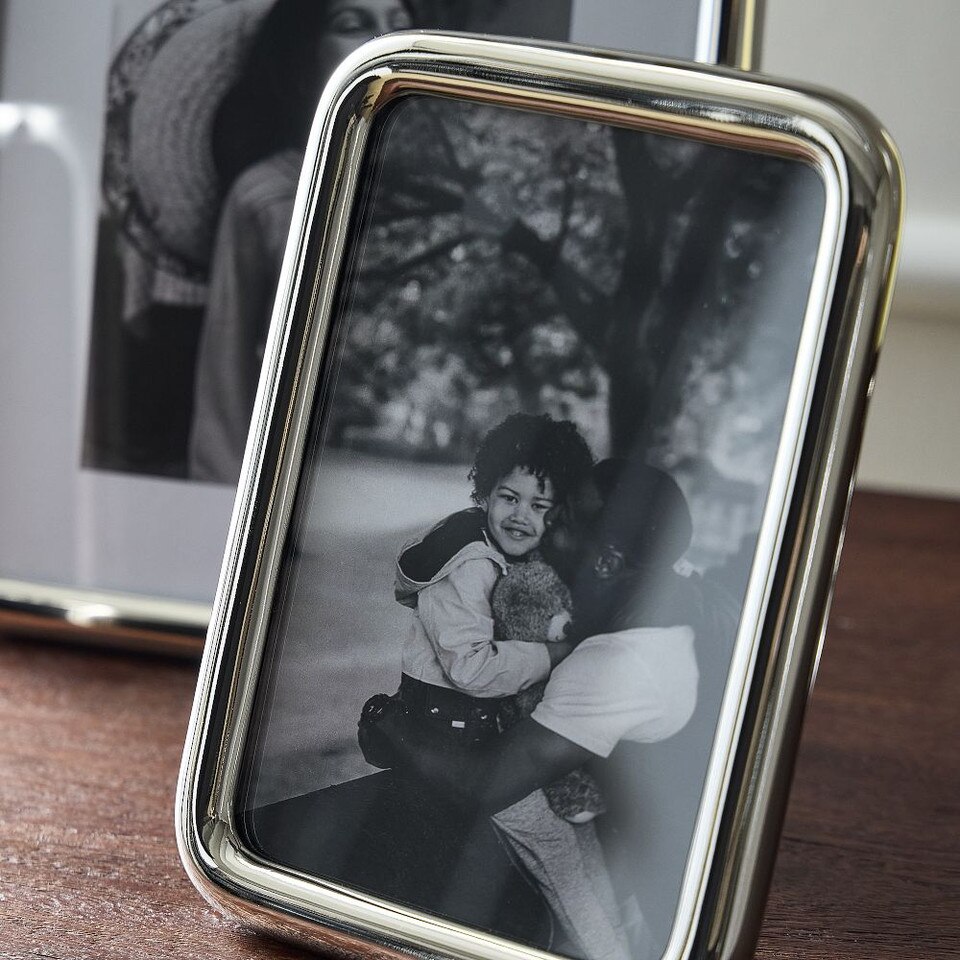 Modern Rounded Metal Tabletop Frames