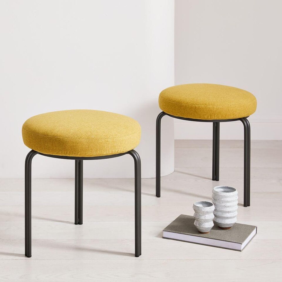 Modern Stacking Stool - Set of 2