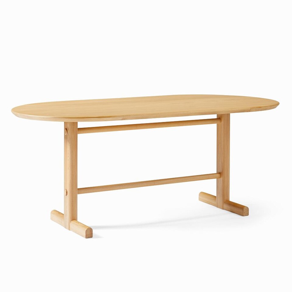 Modern Trestle Dining Table