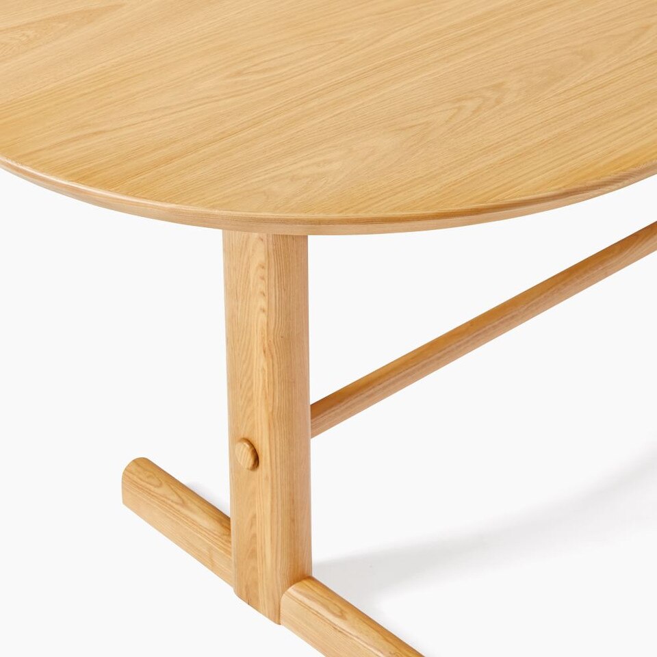 Modern Trestle Dining Table