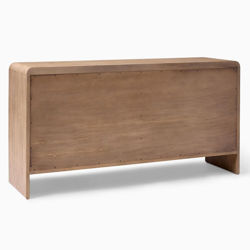 Modern Waterfall 6-Drawer Chest (157 cm)