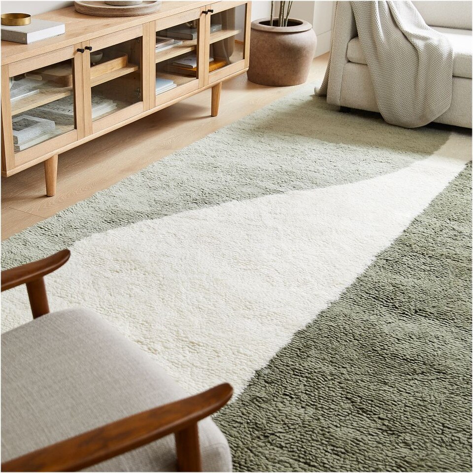 Modern Wave Shag Rug