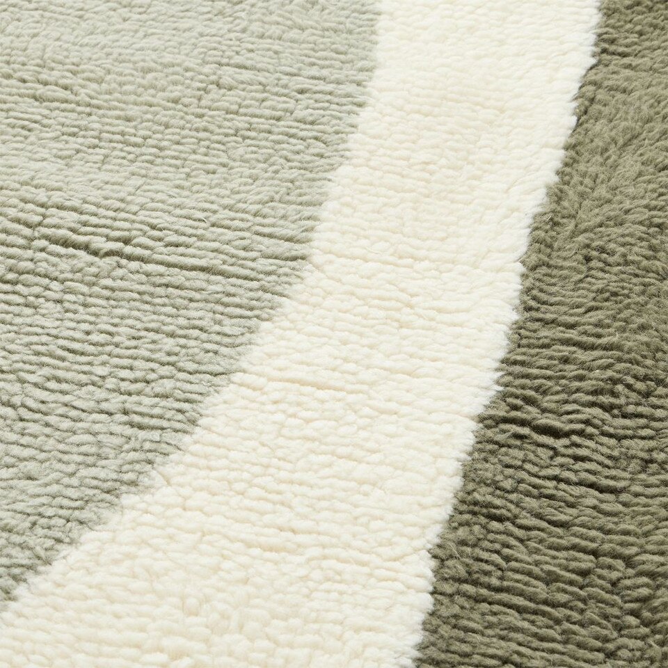Modern Wave Shag Rug