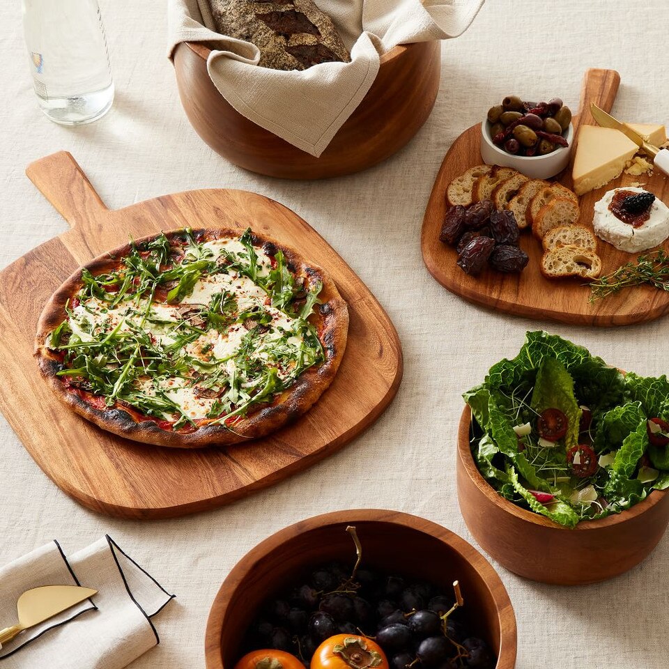 Modern Wood Serveware Collection