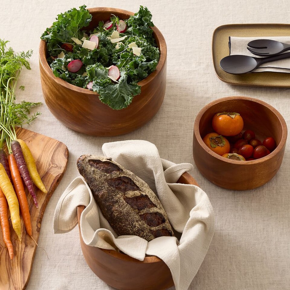 Modern Wood Serveware Collection