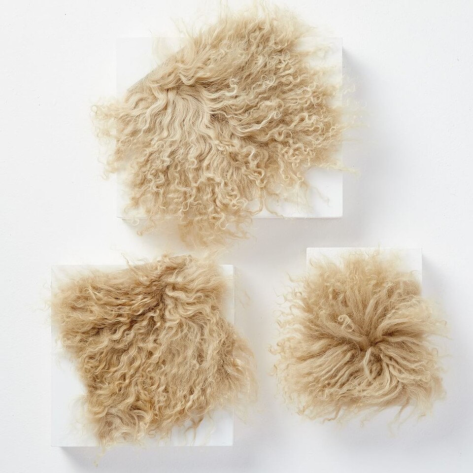 Mongolian Lamb Pillow Covers West Elm United Kingdom