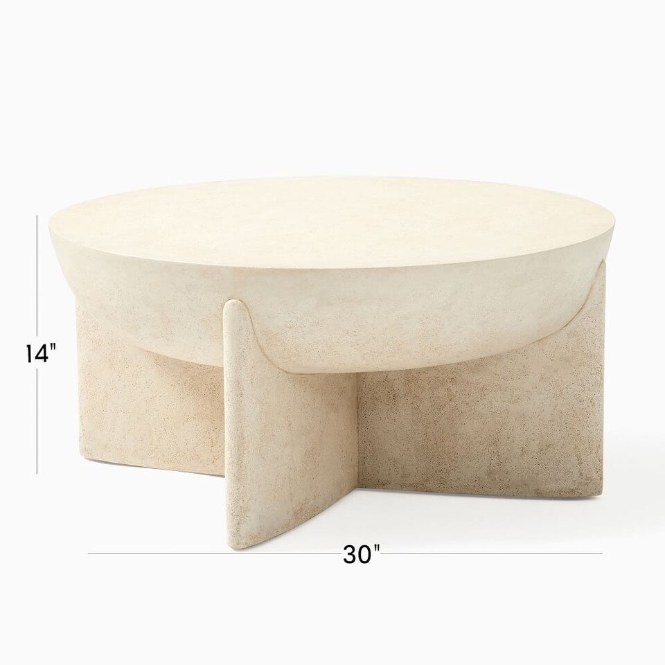 Monti Lava Stone Coffee Table