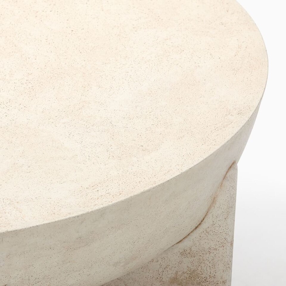Monti Lava Stone Coffee Table (76 cm - 102 cm)