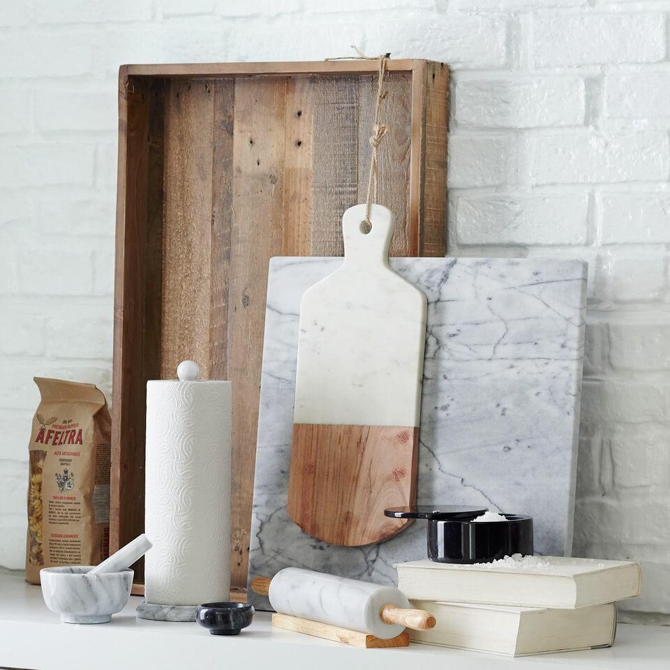 Marble Mortar + Pestle