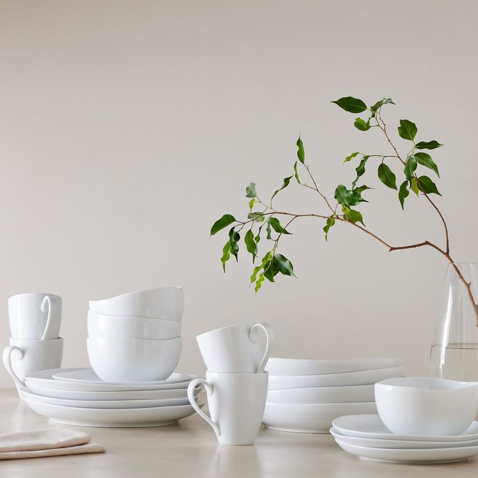 Organic Porcelain Dinnerware Sets