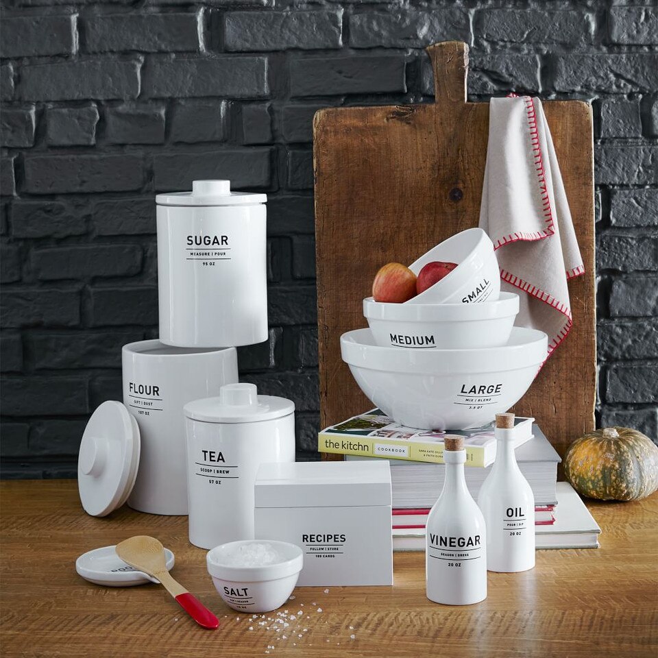 Utility Kitchen Collection, Oil + Vinegar Set