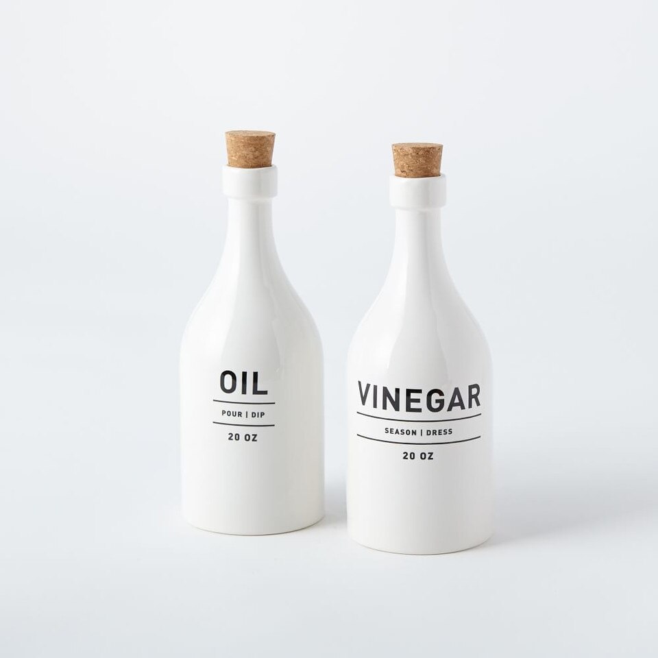 Utility Kitchen Collection, Oil + Vinegar Set