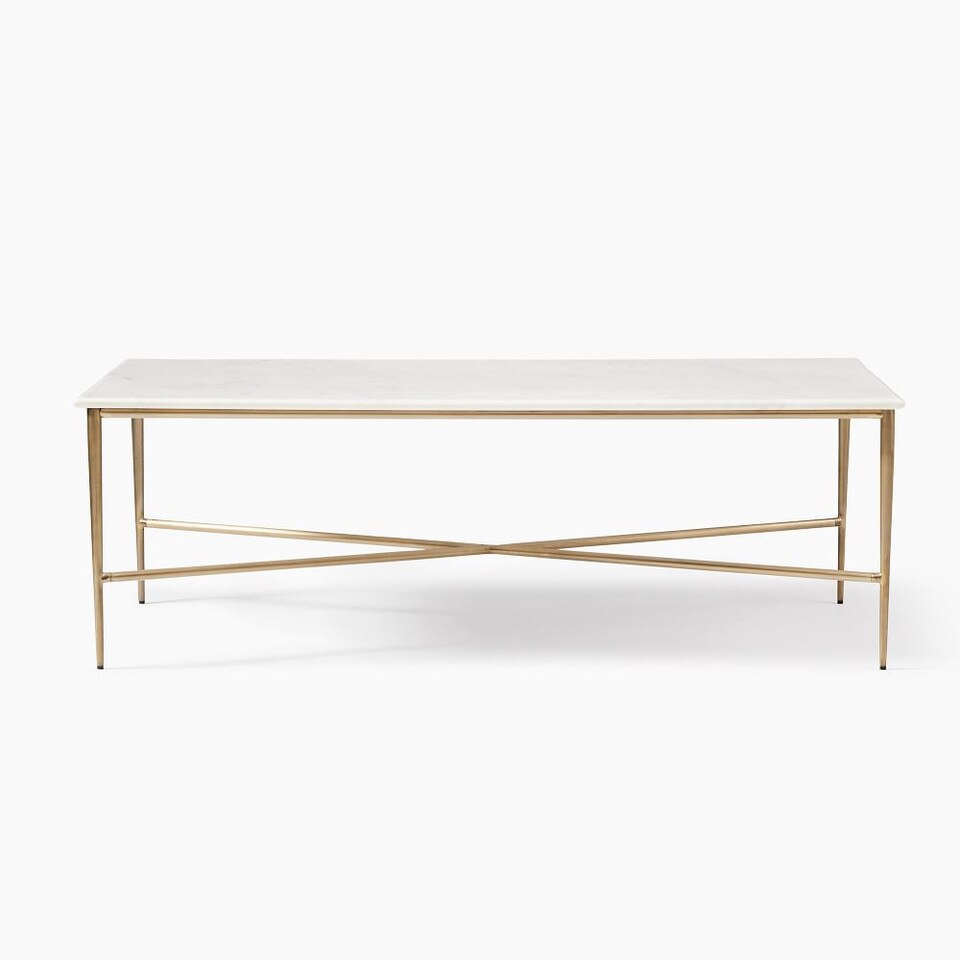 Neve Marble Coffee Table (122 cm)