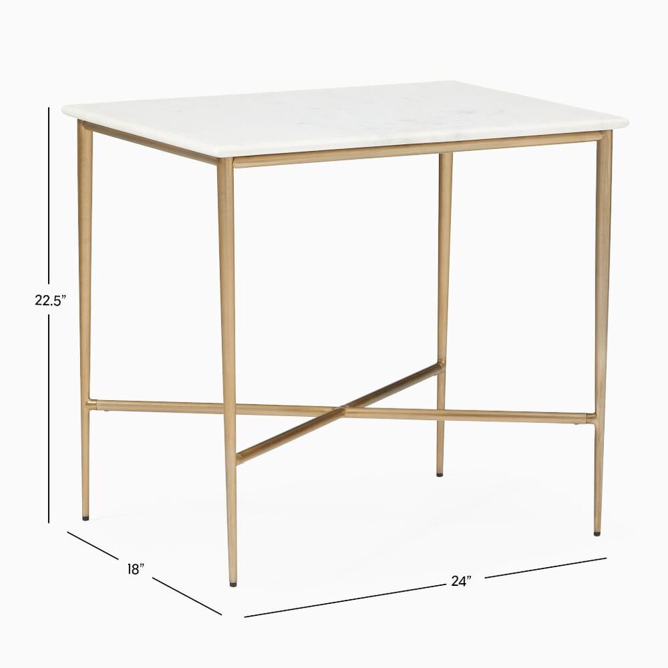 Neve Marble Side Table