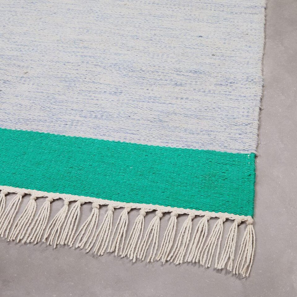 Offset Ombre Performance Rug | west elm United Kingdom
