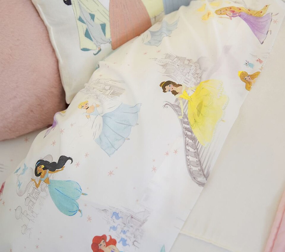 Disney Organic Princess Castle Sheet Set