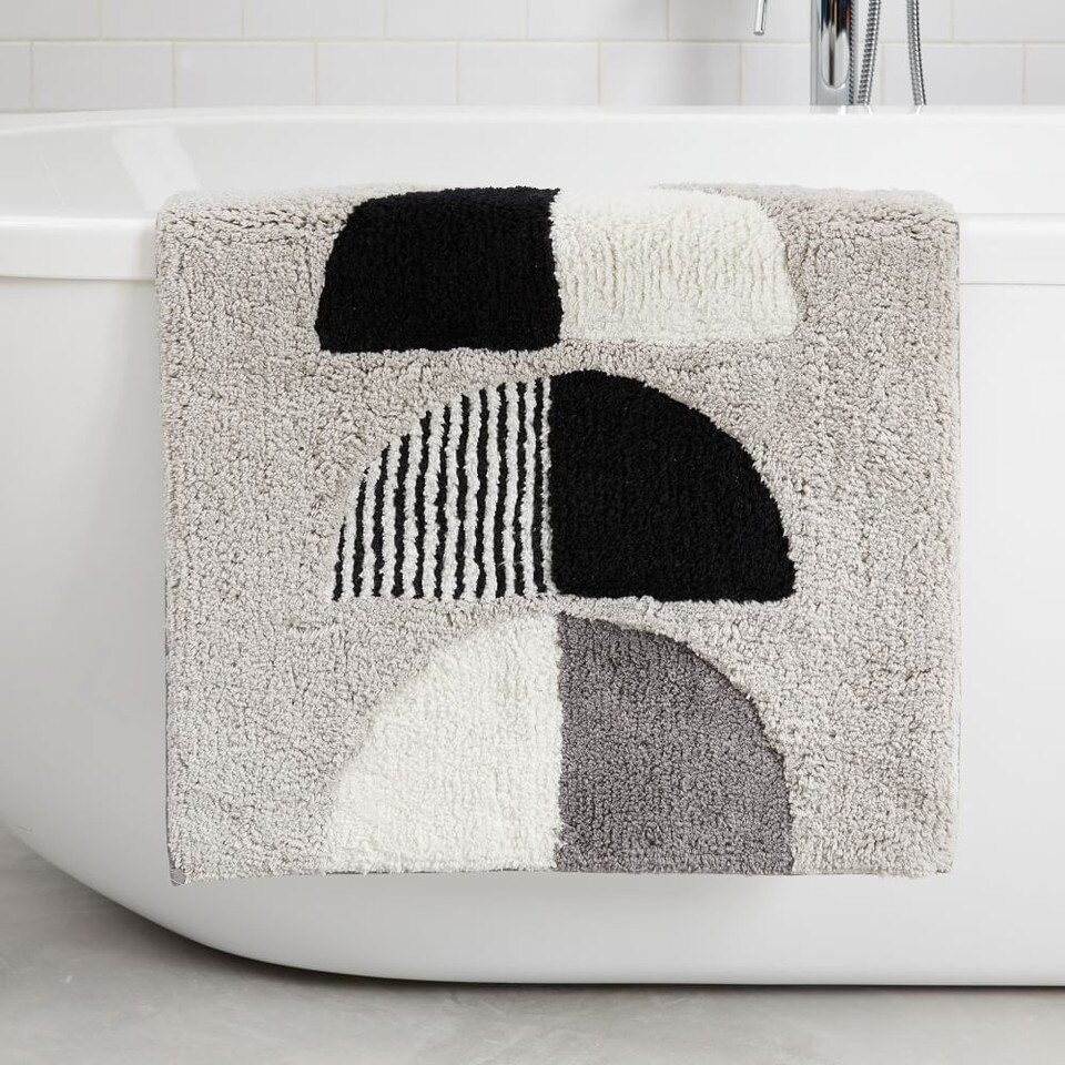 Organic Half Moons Bath Mat
