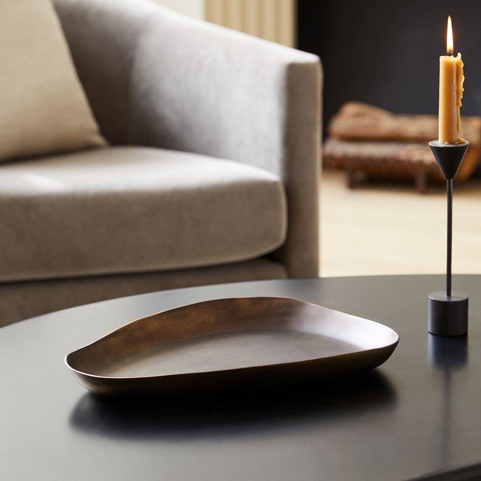 Organic Metal Trinket Trays