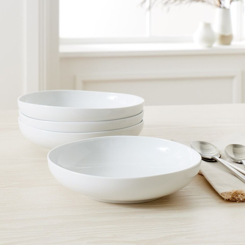 Organic Porcelain Pasta Bowls