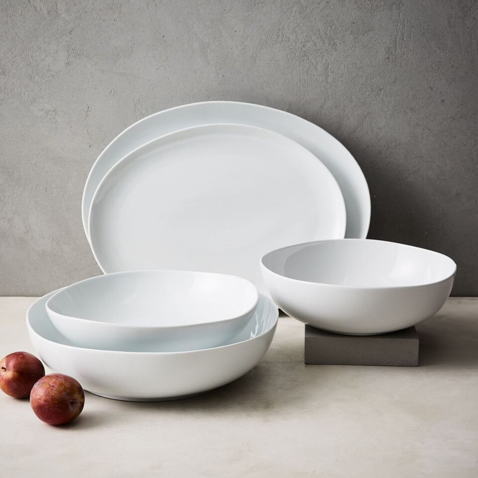 Organic Porcelain Large Platter