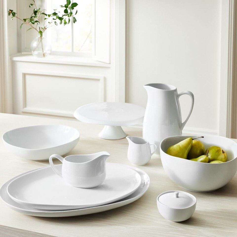 Organic Porcelain Large Platter