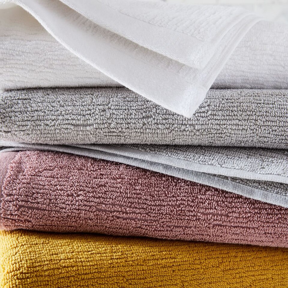 Organic Quick-Dry Textured Towels