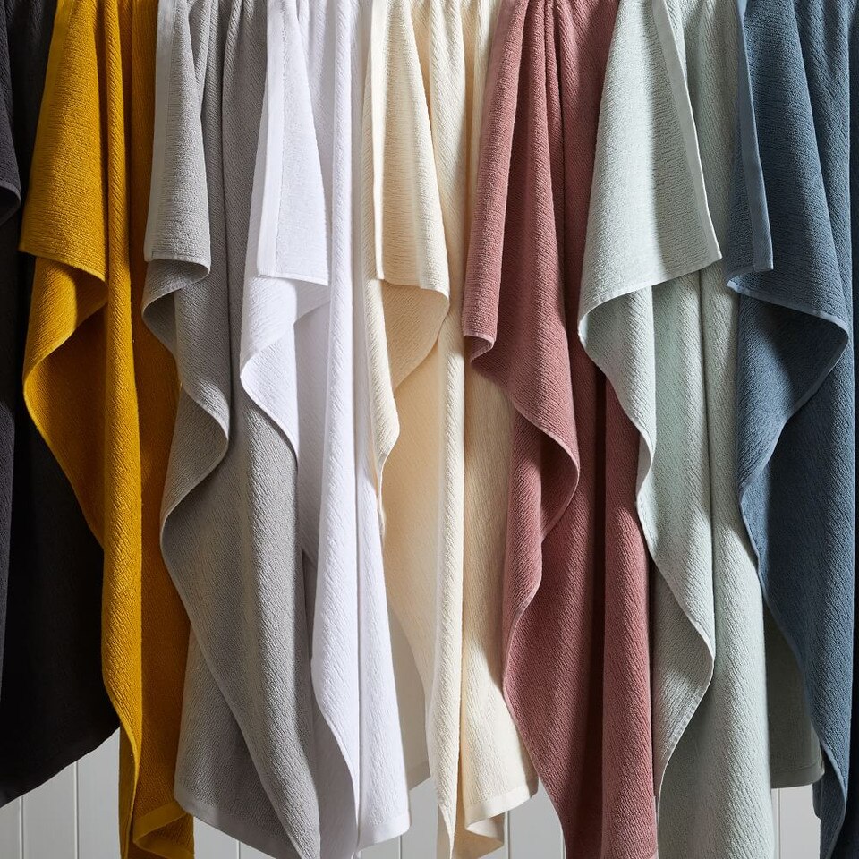 Organic Quick-Dry Textured Towels