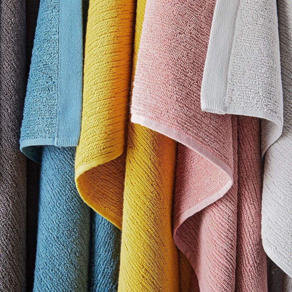 Organic Quick-Dry Textured Towels