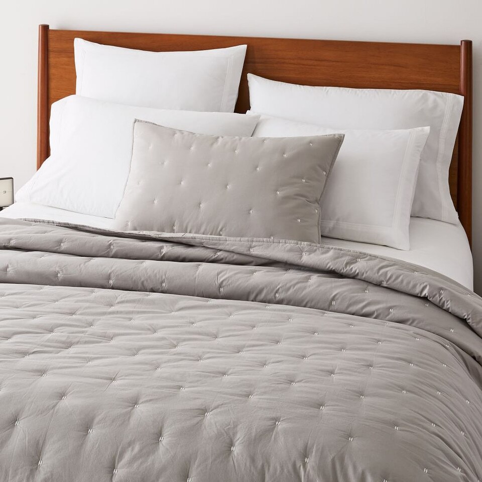 Organic Washed Cotton Bedspread & Pillowcases
