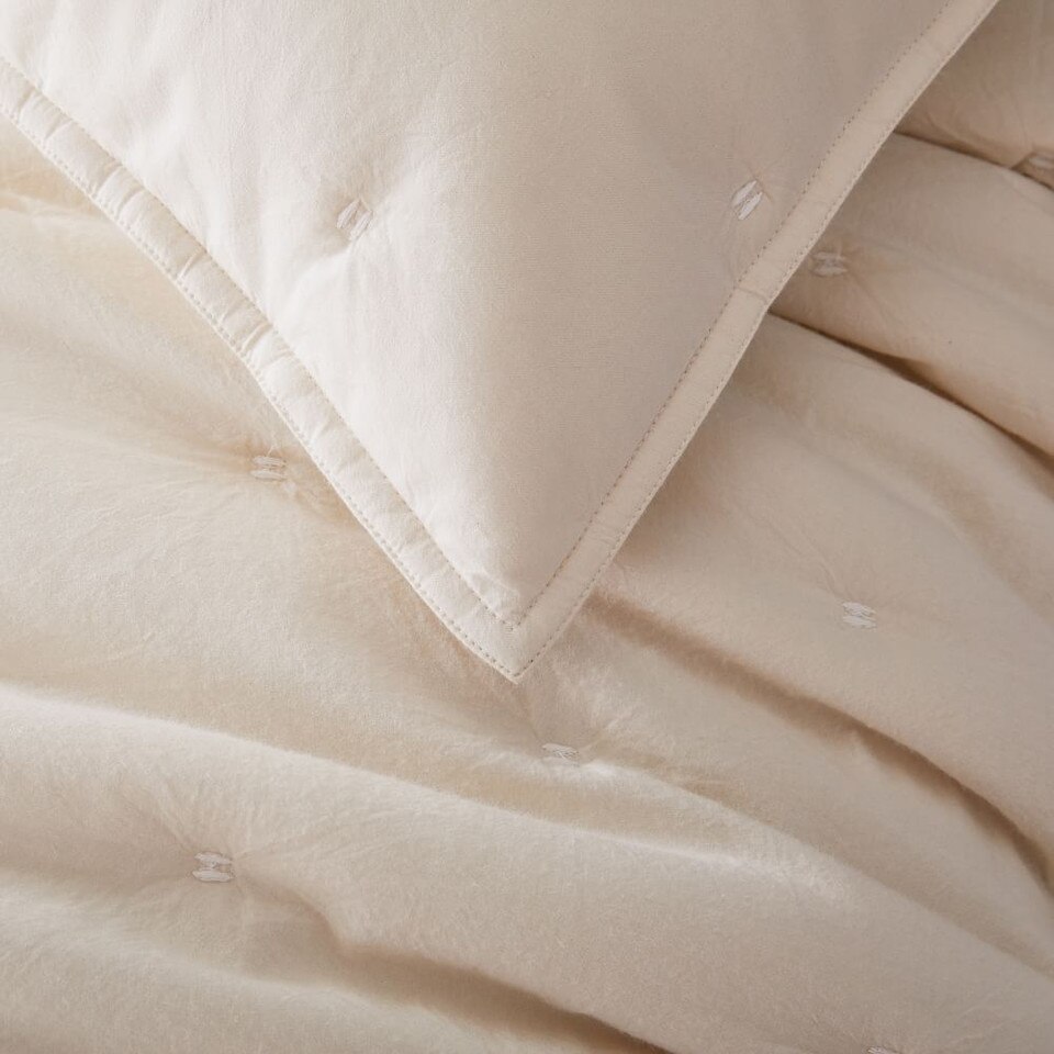 Organic Washed Cotton Bedspread & Pillowcases