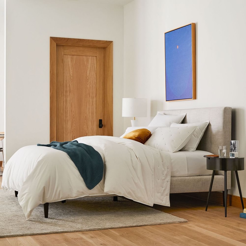 Organic Washed Cotton Bedspread & Pillowcases