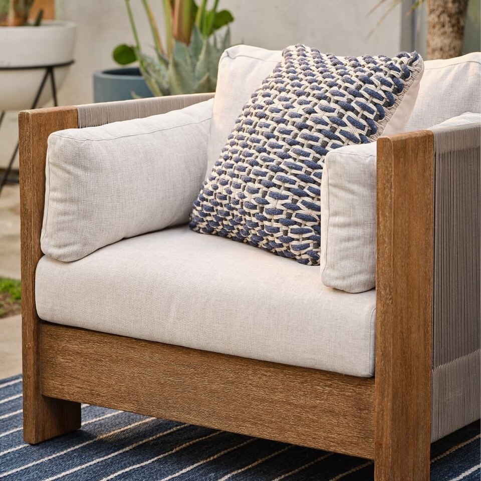 Basketweave Indoor/Outdoor Cushion