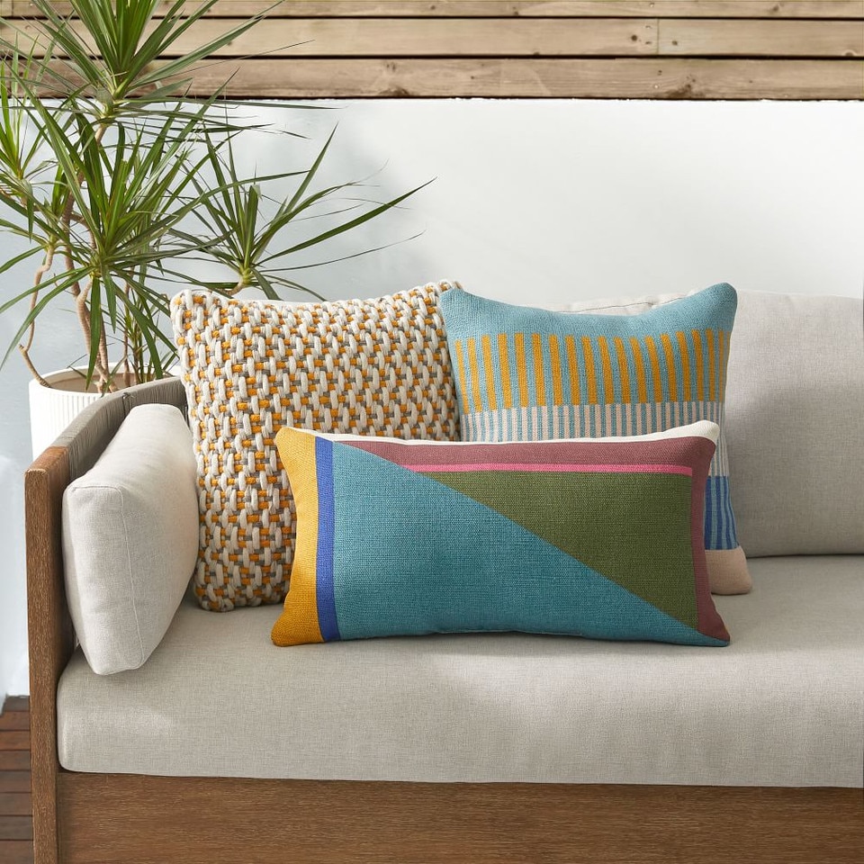 Basketweave Indoor/Outdoor Cushion